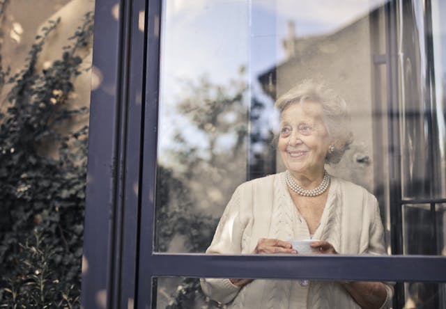 residents at a care home in Edinburgh