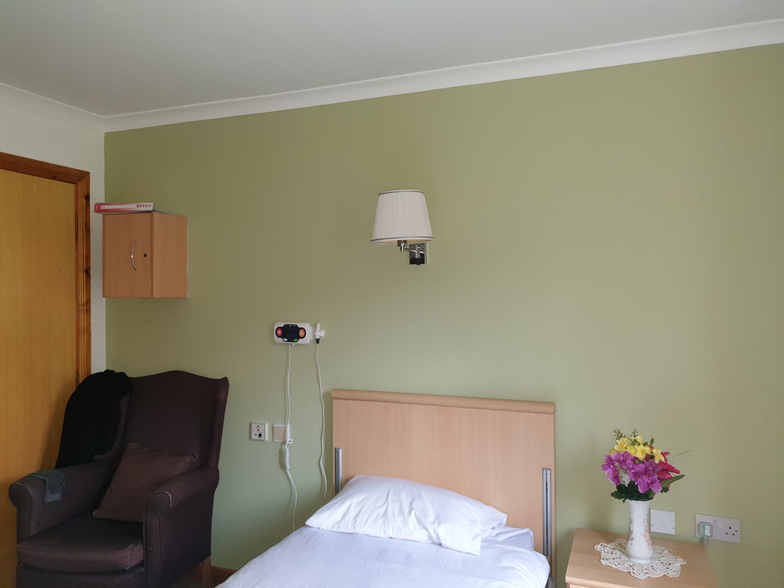 Resident Bedroom at Struan Lodge