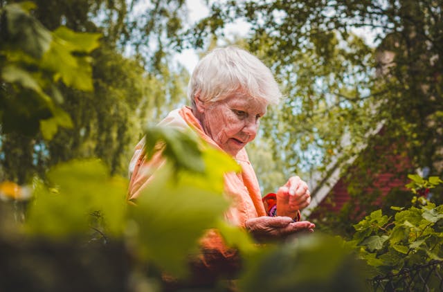 residents at a care home in Edinburgh